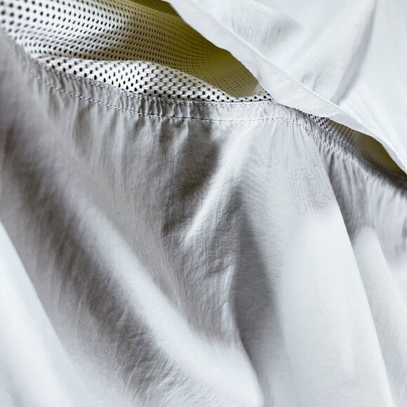 White Sierra Outdoor Shirt Beige Medium Fishing Hiking Vented Rolled Sleeves - Picture 8 of 16